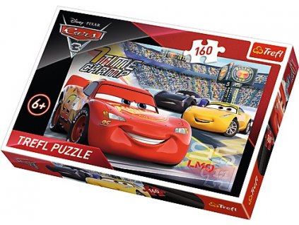 Trefl detské puzzle Cars 3 - Akcelerácia 160 dielikov