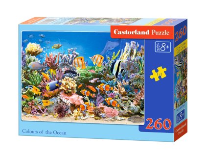 Castorland puzzle Farby oceána 260 dielikov