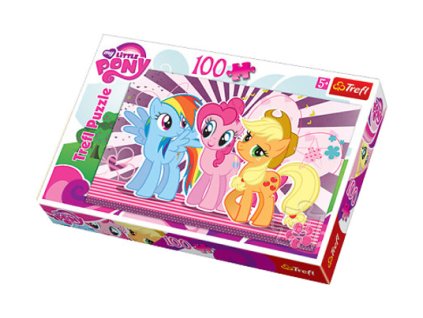 Trefl detské puzzle My Little Pony : Traja priatelia 100 dielikov