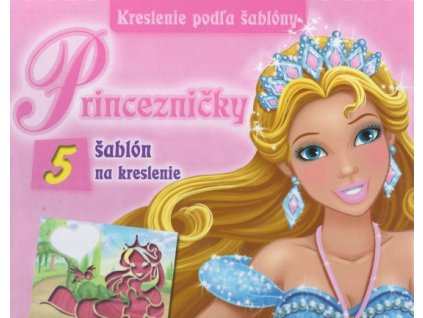 Princezničky - šablóny na kreslenie
