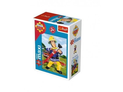 Trefl mini Maxi puzzle Požiarnik Sam Zasahuje - 20 dielikov