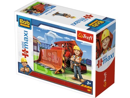 Trefl mini Maxi puzzle Bob Staviteľ 21011 - 20 dielikov