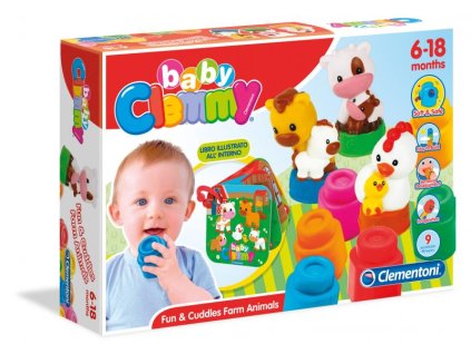 Clementoni Clemmy Baby Farma - s knižkou