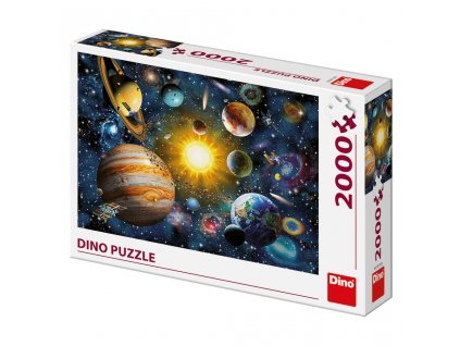 Dino puzzle Slnečná sústava 2000 dielikov
