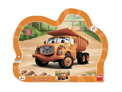 Dino puzzle Tatra 25 dielikov - kontúra