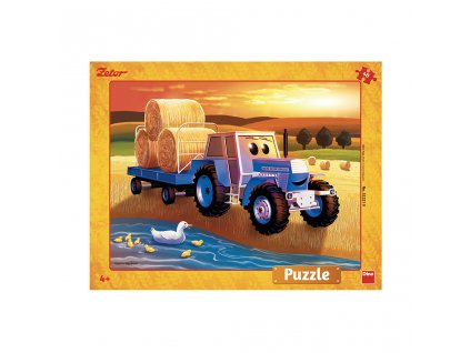 Dino puzzle Zetor 40 dielikov