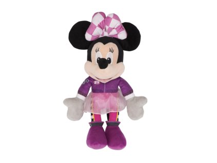 Dino Toys - Plyšová Minnie Závodníčka 25 cm