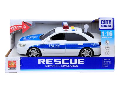 Wenyi Policajné auto WY560A 24 cm