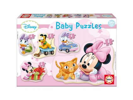 Educa Disney Babies Puzzles Minnie 5v1