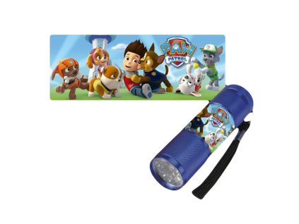 Kids Licensing Detská LED baterka Paw Patrol - Modrá