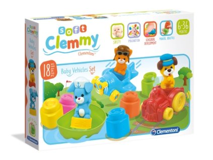 Clementoni Clemmy Baby - Moje prvé vozidlá