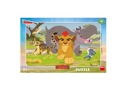 Dino Doskové puzzle Levia hliadka 15 dielikov