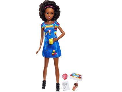 Mattel Barbie - Babysitter černoška