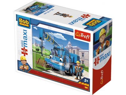 Trefl mini Maxi puzzle Bob Staviteľ 21008 - 20 dielikov