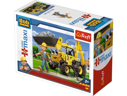 Trefl mini Maxi puzzle Bob Staviteľ 21010 - 20 dielikov