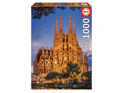 educa puzzle sagrada familia barcelona