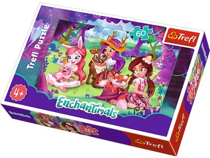 Trefl puzzle Enchantimals a priatelia 60 dielikov