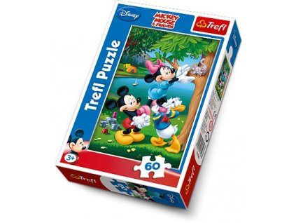 Trefl puzzle Piknik s Donaldom 60 dielikov
