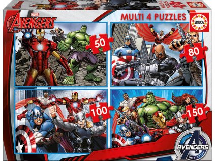 Educa puzzle Avengers 4v1