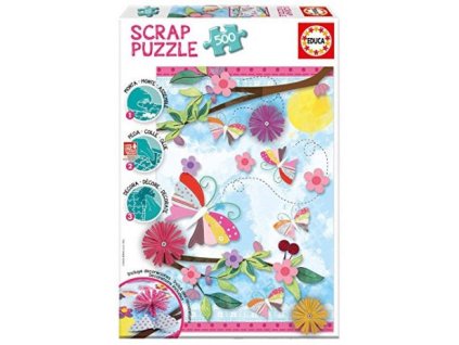 Educa Garden Art Scrap puzzle 500 dielikov