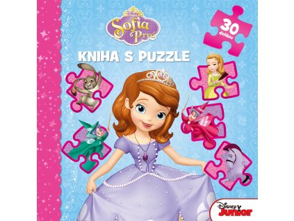 Sofia Prvá - Kniha puzzle - 30 dielikov