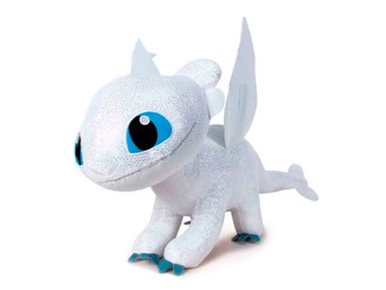 Plyšový drak Light Fury 40 cm