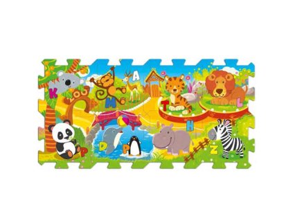 Trefl penové puzzle na podlahu - Zoo 8 dielikov