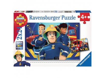 Ravensburger puzzle Požiarnik Sam 2 x 24 dielikov