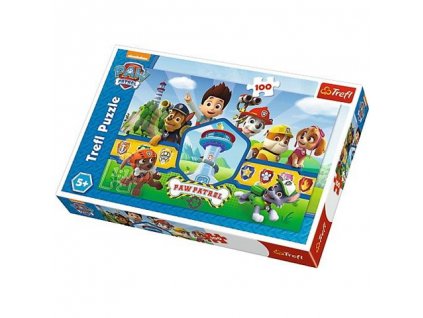 Trefl puzzle Paw Patrol Tím 100 dielikov