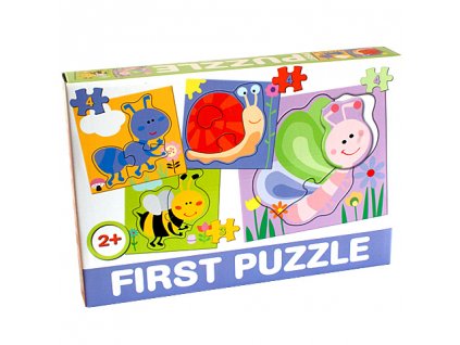 D-Toys puzzle Hmyz 4v1 sada