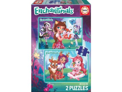 Educa puzzle Enchantimals 2x48 dielikov