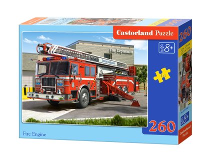 Castorland puzzle Hasičské auto - 260 dielikov