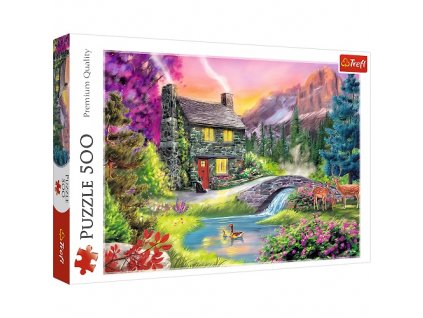 Trefl puzzle Lesná Idylka 500 dielikov