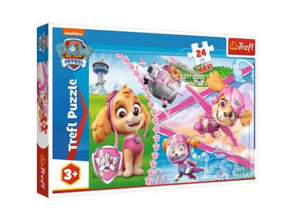 Trefl Maxi puzzle Hrdinka Skye 24 dielikov