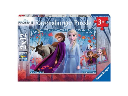 Ravensburger puzzle Frozen II 2 x 12 dielikov