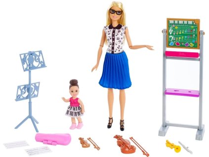 Herný set Barbie učiteľka hudby