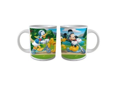 Detský hrnček Mickey Mouse na kolobežke 237 ml