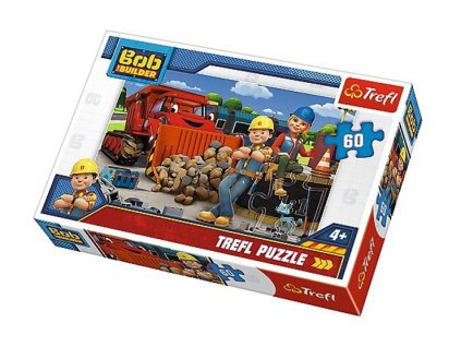 Trefl puzzle Bob Staviteľ 60 dielikov