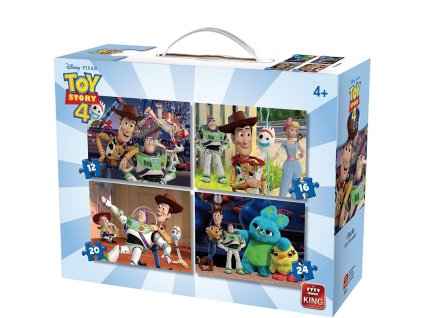 King Disney Toy Story 4 puzzle 4v1