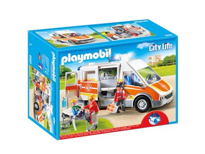 Playmobil 6685 Sanitka s majákom húkačkou