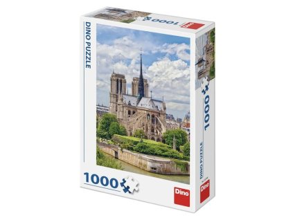 dino puzzle notre dame katedrala 1000 dielikov
