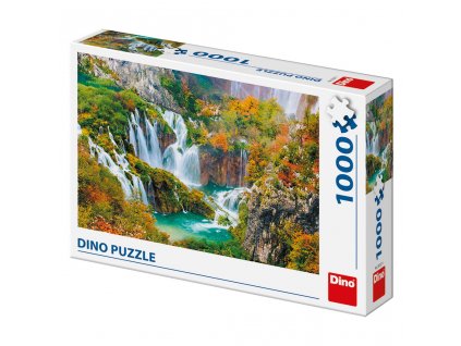 Dino puzzle Plitvické jazerá 1000 dielikov