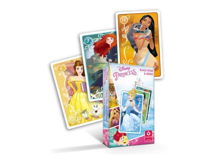 Čierny Peter a Memo Disney Princezné