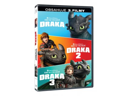 DVD Kolekcia filmov - Ako si vycvičiť draka 1-3