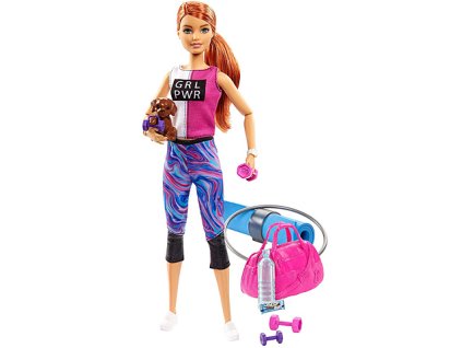 Mattel Barbie - Fitness bábika s doplnkami