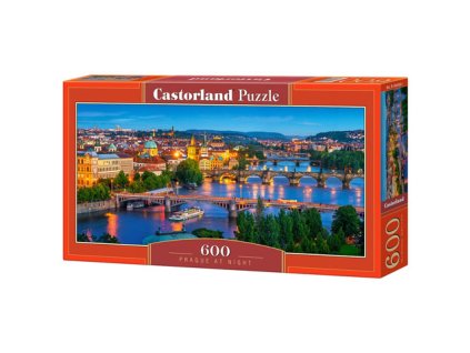 Castorland puzzle - Praha v noci 600 dielikov