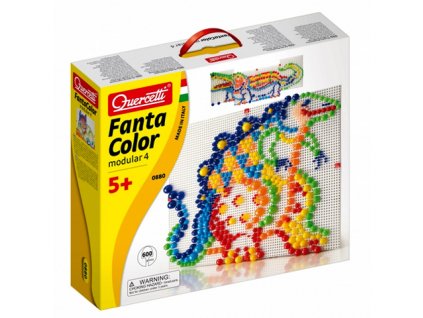 Quercetti FantaColor Dinosaurus Modular 4 600 hríbikov