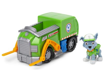 Paw Patrol - Rocky a jeho recyklačné vozidlo (basic)