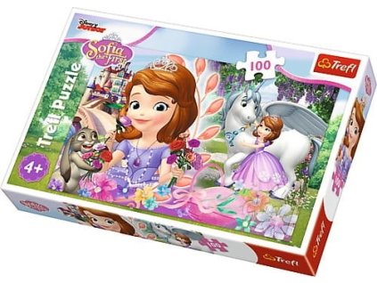 Trefl puzzle Sofia Prvá a priatelia 100 dielikov