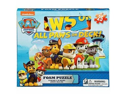 Spin Master penové puzzle na podlahu - Paw Patrol 25 dielikov